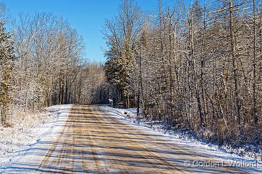 Christmas Eve Back Road_20196.jpg - Photographed near Westport, Ontario, Canada.